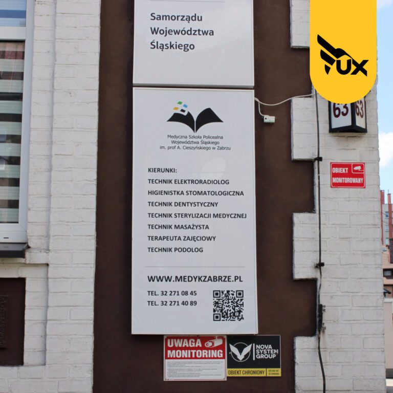 Sorbonka - szyld informacyjny