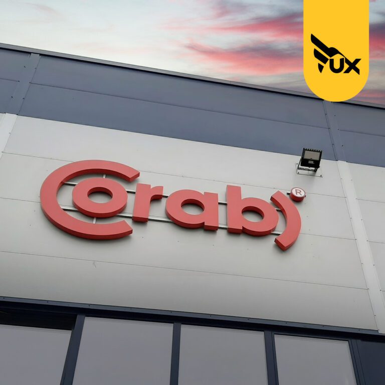 Corab - szyld reklamowy