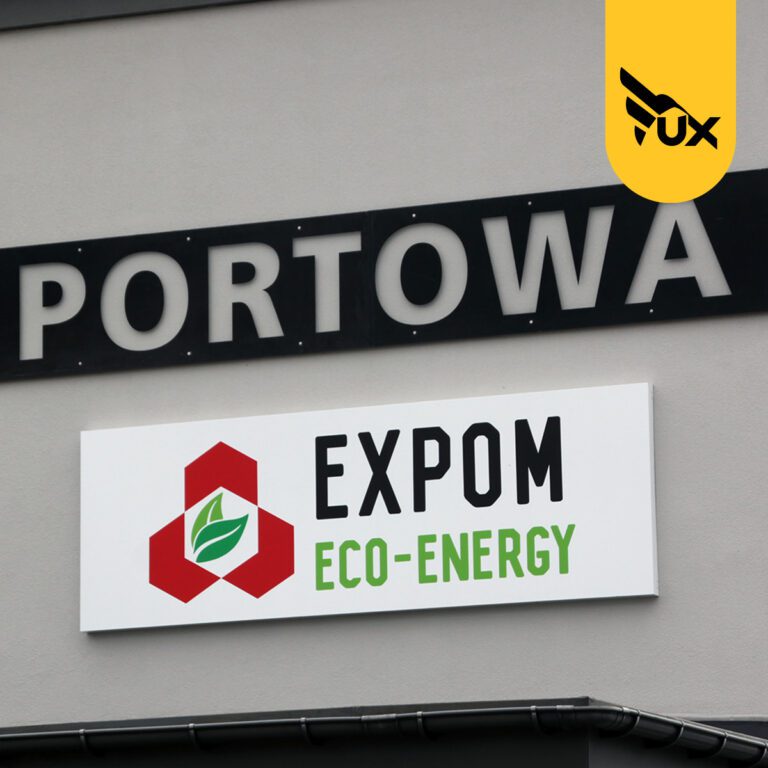 Expom Energy - oznakowanie firmy