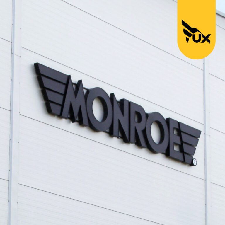 Monroe - szyld reklamowy