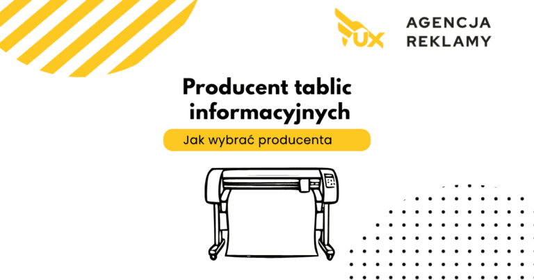 Producent tablic informacyjnych
