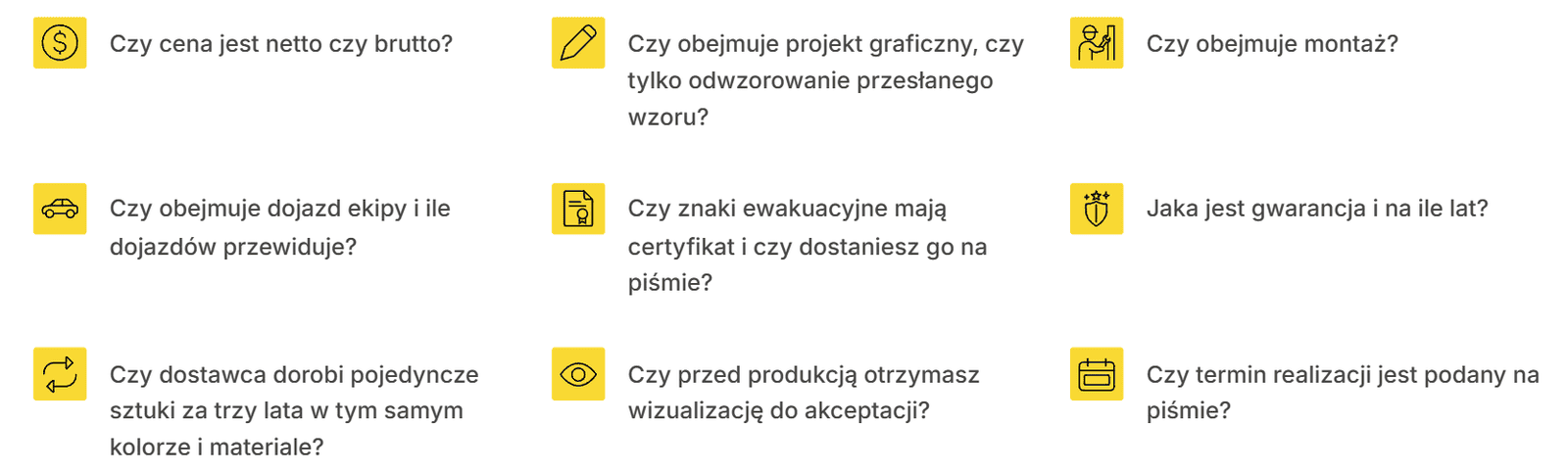 Ile kosztuje oznakowanie klatki schodowej w budynku wielorodzinnym? Checklista do porównywania ofert na oznakowanie budynku
