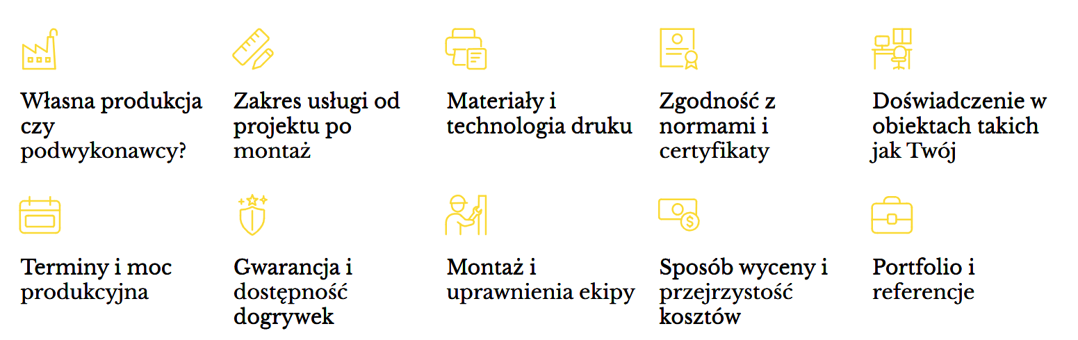 Producent tablic informacyjnych na zamówienie. Jak wybrać w 2026? Dziesięć kryteriów wyboru producenta tablic informacyjnych